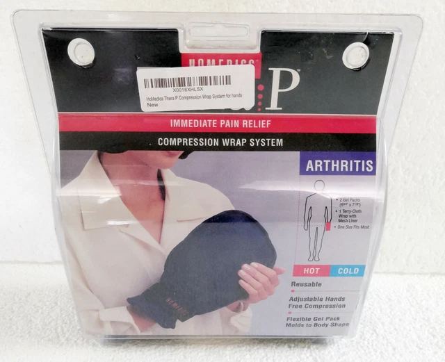 HoMedics Thera P ARTRITIS Mitt envoltura de compresión alivio del dolor frío/caliente