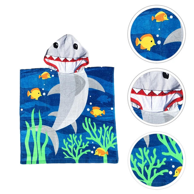 Mantello con bagno panni bambini cappuccio asciugamano spiaggia asciugamani