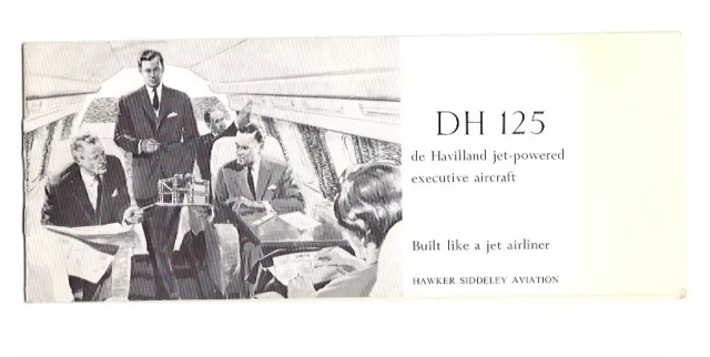 Dh 125 De Havilland Manufacturers Sales Brochure