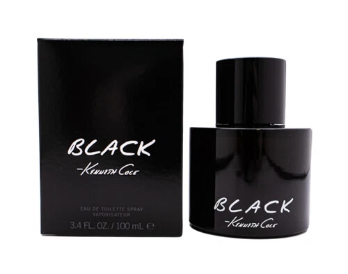 Black Kenneth Cole Cologne for Men 3.3 / 3.4 oz Brand New In Box