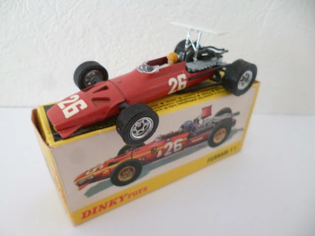 Ancien Dinky Toys FRANCE 1432 Ferrari 312 P NEUF Boîte orig
