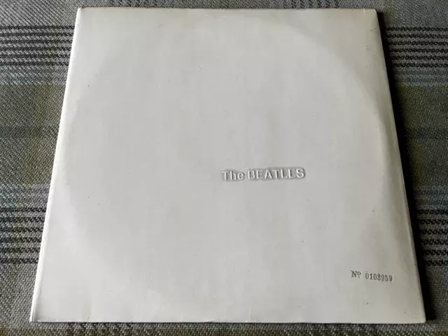 THE BEATLES WHITE ALBUM UK APPLE 1st PRESS COMPLETE MONO TOP LOADER EXCELLENT +