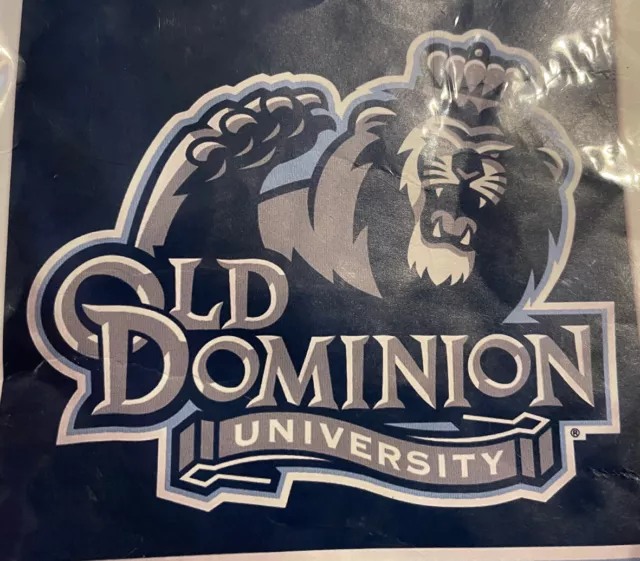 Old Dominion University Vertical Flag and Banner 28 X 40in  3in pole WinCraft