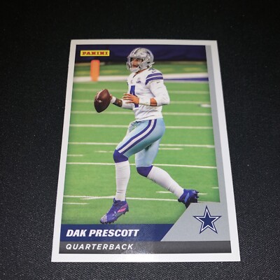 52 Dak Prescott Dallas Cowboys Panini NFL 2021 trade card C52 