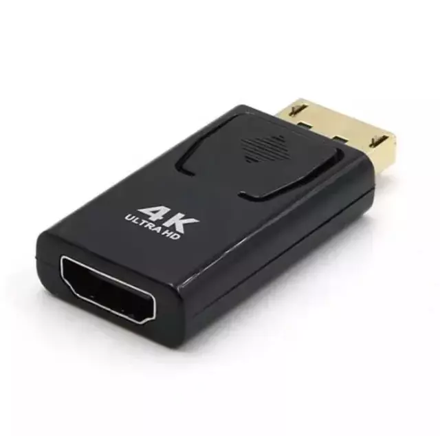 Display Port DP Male To HDMI Female Adapter Converter For 4K HD 1080P HDTV PC