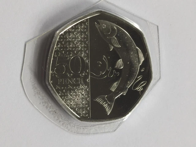 2026 BU ROYAL Mint Salmon 50P Coin......pre Order.. £29.95 - PicClick UK