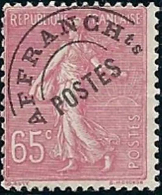 FRANCE STAMP TIMBRE PREOBLITERE YVERT N° 48 " SEMEUSE 65C ROSE " NEUF xx LUXE