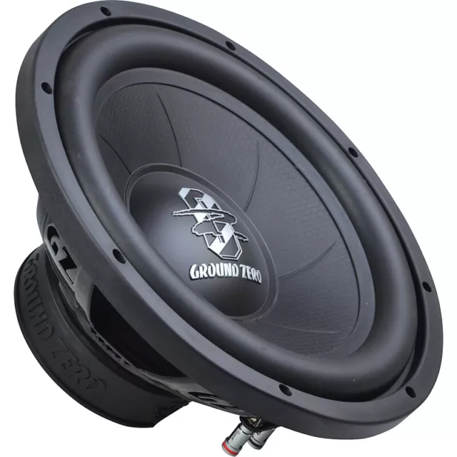 Ground Zero GZIW300X 30cm 12" Zoll Subwoofer Chassis Bass für Gehäuse Teller