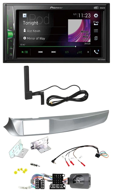 Pioneer MP3 DAB Volante 2DIN Bluetooth Autoradio per Alfa Giulietta 2010-2014 94