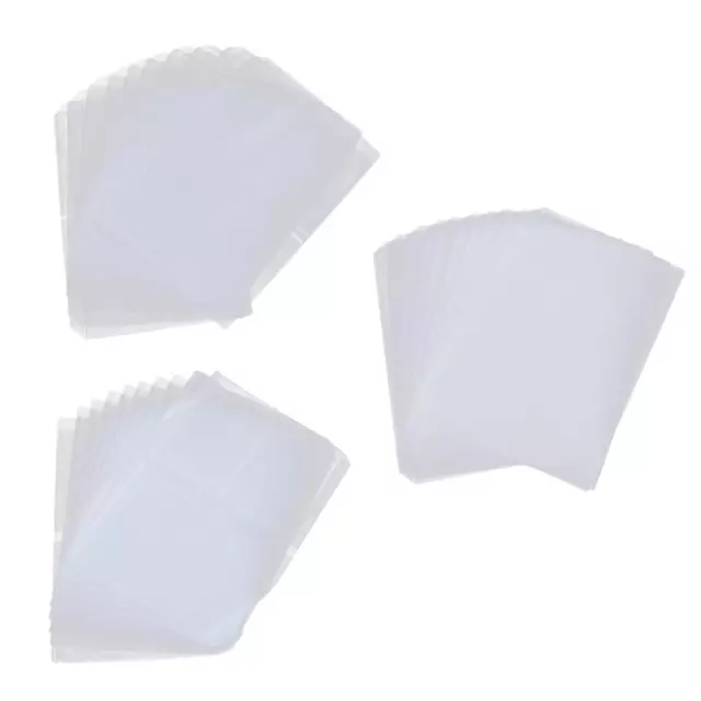 10 Pieces 5A   6 Hole Loose Leaf Bag PVC Document  Three