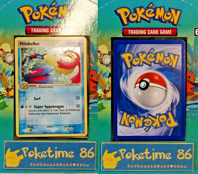 Pokémon, EX EMERAUDE, MILOBELLUS, rare holo, 8/106,  bel état