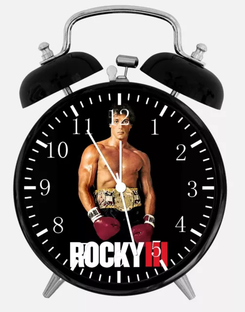 Rocky Balboa Alarme Bureau Horloge 3.75 " Maison Ou Décor E38 Nice pour Cadeau