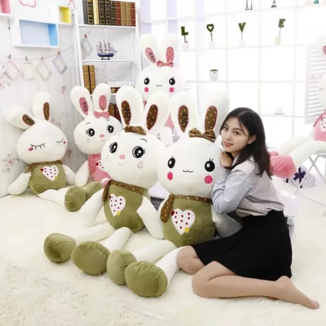 Plush Toy Stuffed Animals 55cm Long Ear Bunny Soft Stuffed Rabbit Dolls