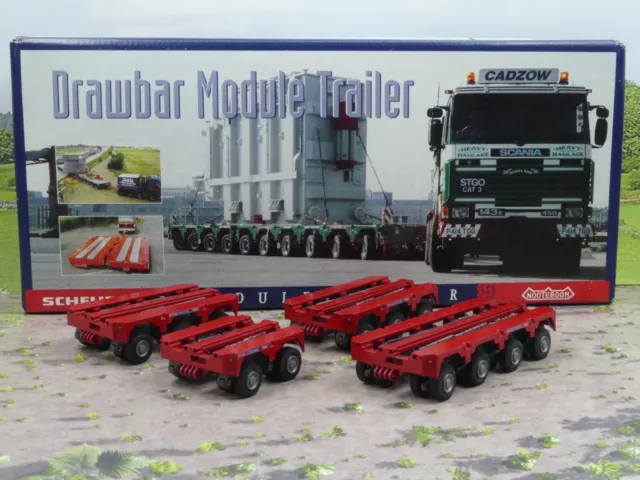 Conrad 98005 Nooteboom Scheuerle Module Trailer - 1:50 scale model vgc boxed