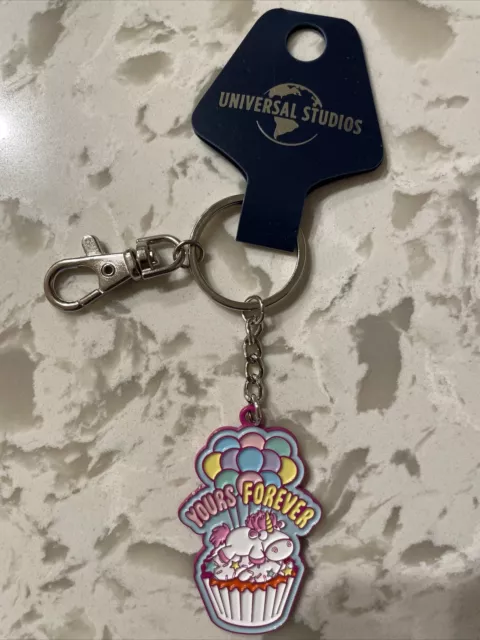 despicable me unicorn yours forever Keychain Universal Studios Hollywood