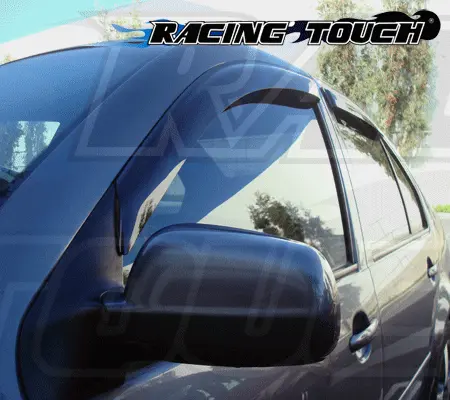 JDM Window Visor Deflector Out-Channel Smoke Tinted 2pcs For Acura RSX 02-06