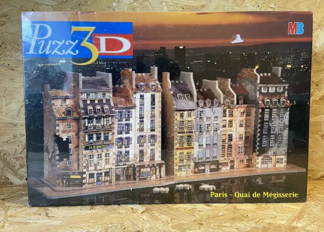 PUZZ 3D Paris 1859 Quai De Megisserie 3D Puzzle Jigsaw Puzzle SEALED