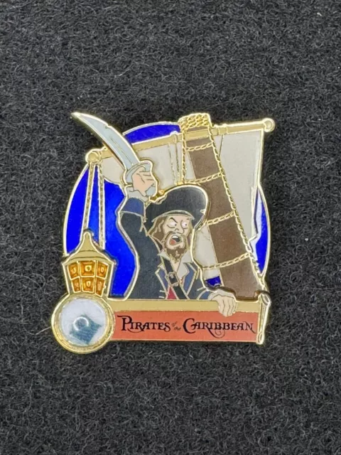 Disney WDW Pin - Barbossa - Pirates of the Caribbean - Piece of Disney History