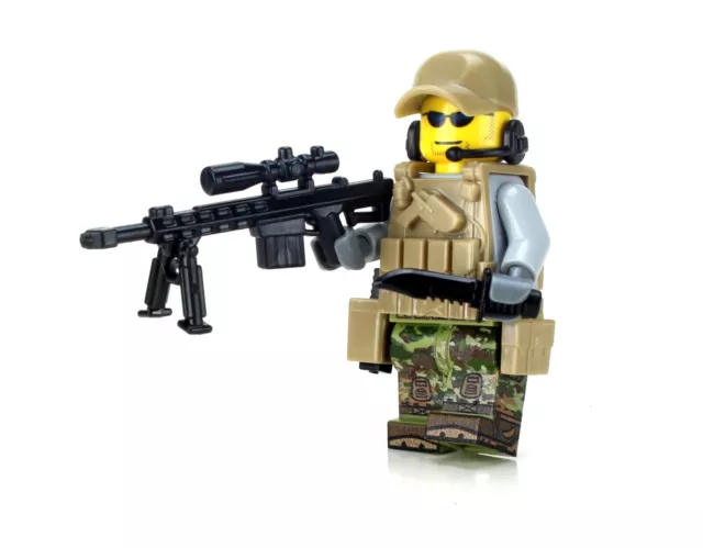 10th Mountain Army Minifigure Made With Real LEGO® Minifigure