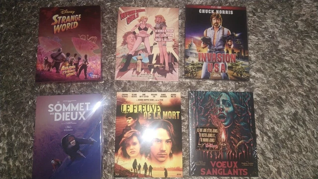 Lot de blu-ray collector éditions françaises