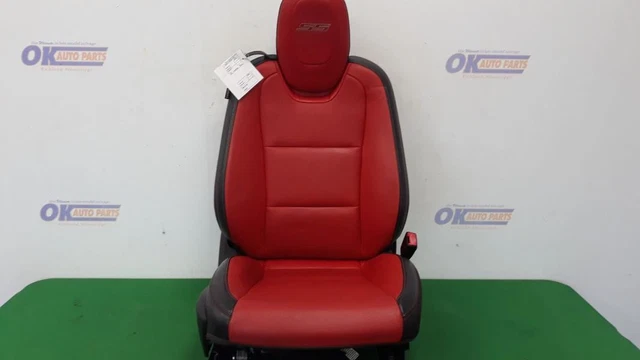 2014 Chevy Camaro Ss Oem Right Front Seat Assembly Bahia Orange Leather Power
