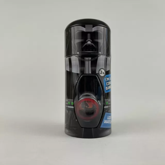 New Darth Vader Star Wars Children's Watch Wristwatch & Coin Bank