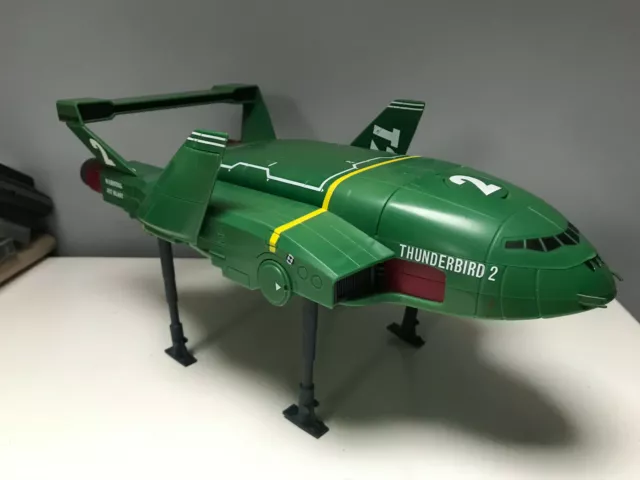 Vivid Toys Supersize Electronic Thunderbird 2 Model 90295 - RARE ITEM - 2015