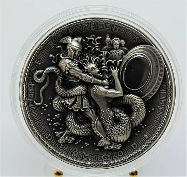 2018 Niue - Perseus - Demigods Series 2 Oz Silver Coin