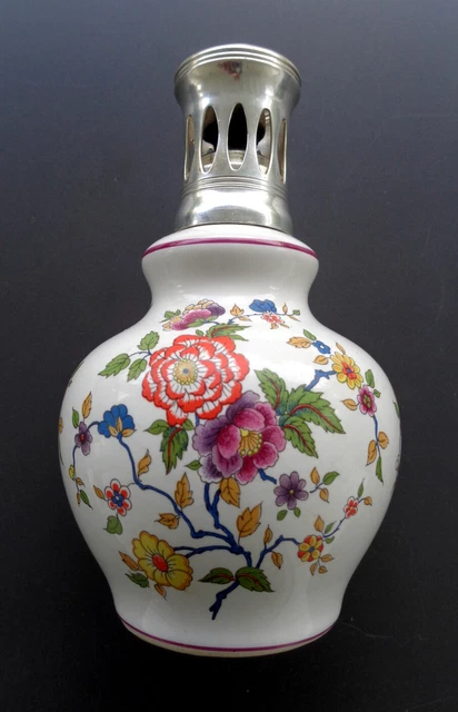 LAMPE BERGER ancienne porcelaine signé BERGER PARIS made in
