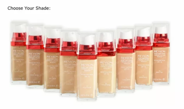 Revlon Age Defying Lifting & Firming Makeup Foundation - Choose Your Shade