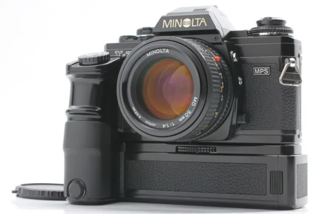 【 Neuwertig mit Motorantrieb 】 Minolta X-700 MPS + neues MD 50 mm F1,4 aus...