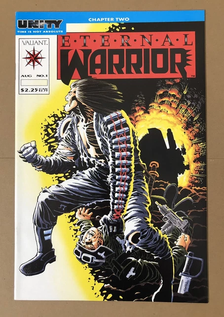 Valiant Comics Eternal Warrior #1 August 1992 Frank Miller Cover