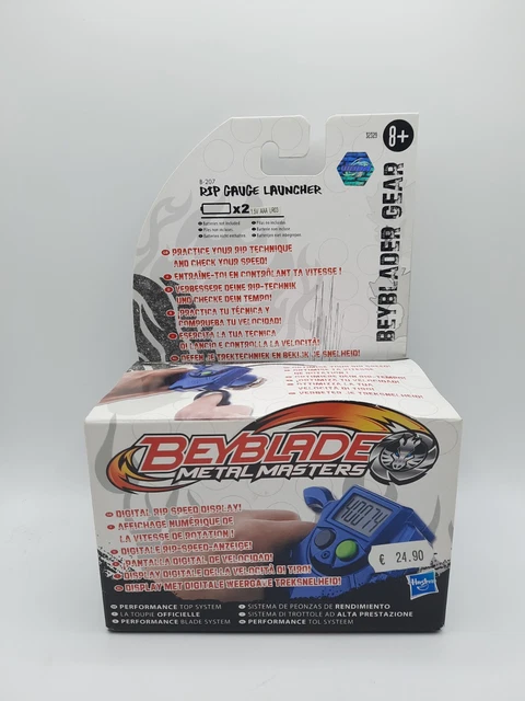 BEYBLADE METAL MASTERS RIP GAUGE LAUNCHER New Beyblade Gear Hasbro EUR ...