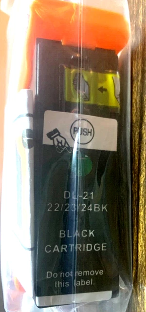 Series 21 DL-21 * Black Ink * Fits Dell 21/22/23/24 * V313 V515w V715w P713w *