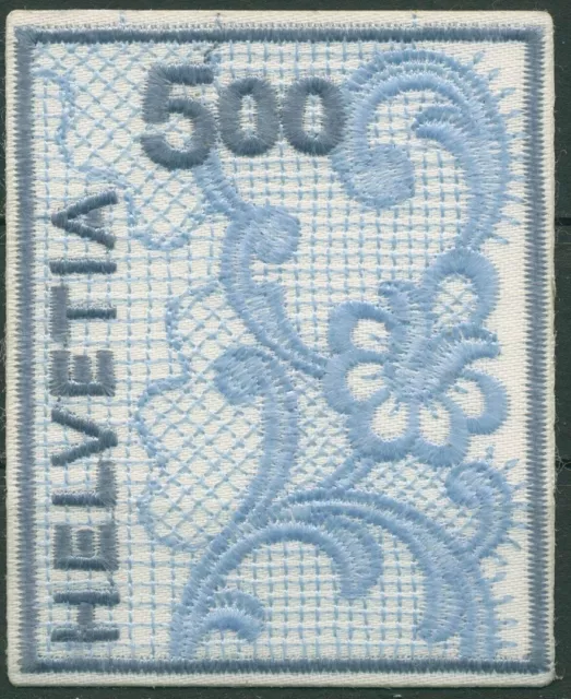 Schweiz 2000 St.Galler Stickerei Stickgarn auf Satin 1726 postfrisch