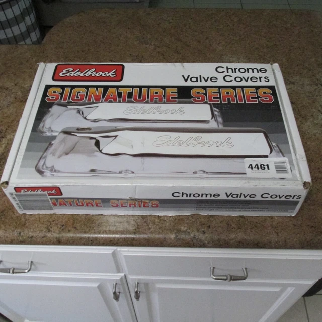 Edelbrock 4461 Signature Series Valve Cover Ford 351 M-400 351-C