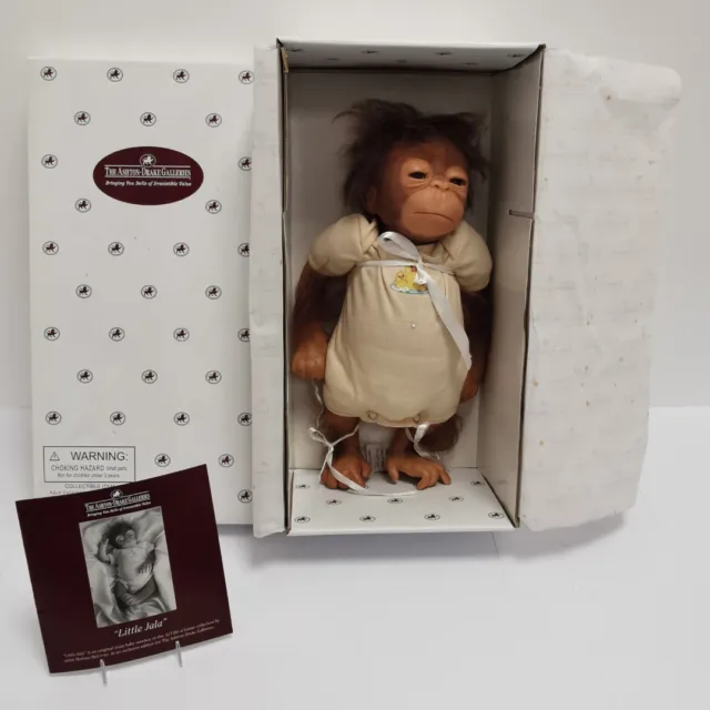 The Ashton-Drake Galleries - Little Jala Monkey Doll by Melissa McCrory Wk32