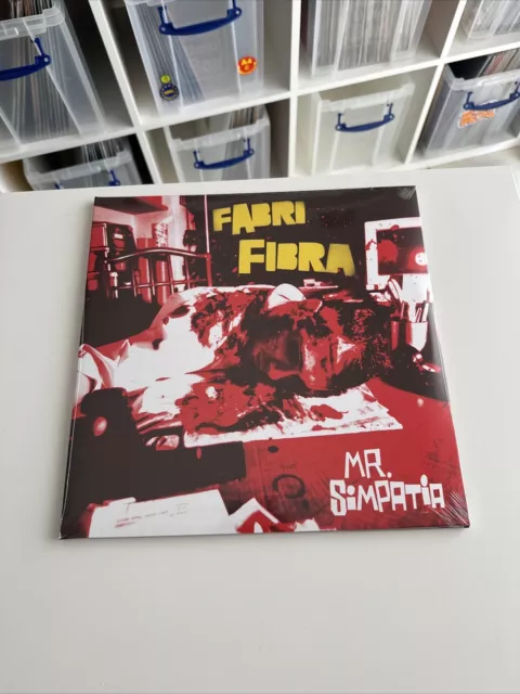 FABRI FIBRA - MR. SIMPATIA 2LP VINILE Nero Rap Hip Hop Uomini Di Mare