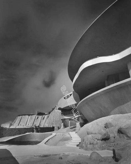 Julius Shulman - John Lautner, Arango House, Acapulco, Mexico-Photo