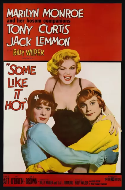 Some Like It Hot  Marilyn Monroe Movie art print gift decoration poster