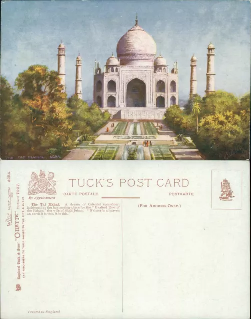 Agra Taj Mahal Tucks Oilette 7237