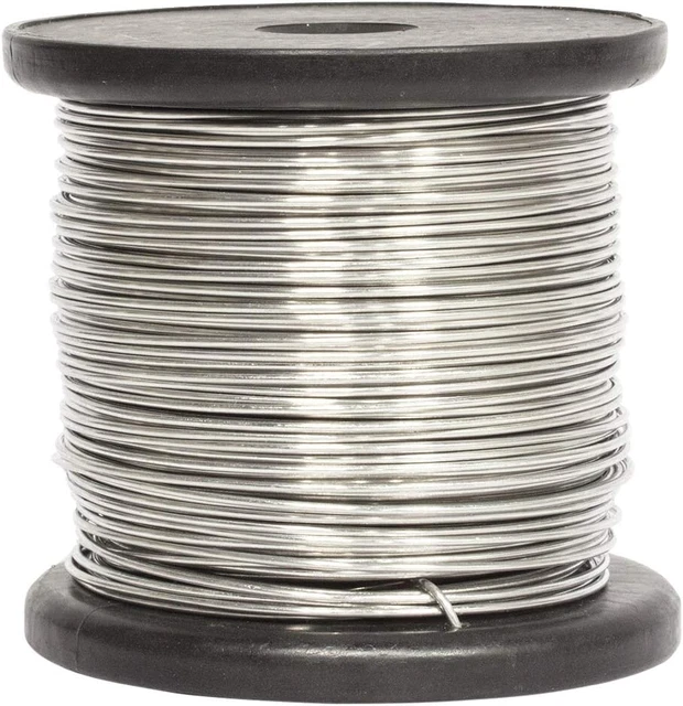 Alambre de armadura Jack Richeson, 1/16 pulgadas x 350 pies, aluminio
