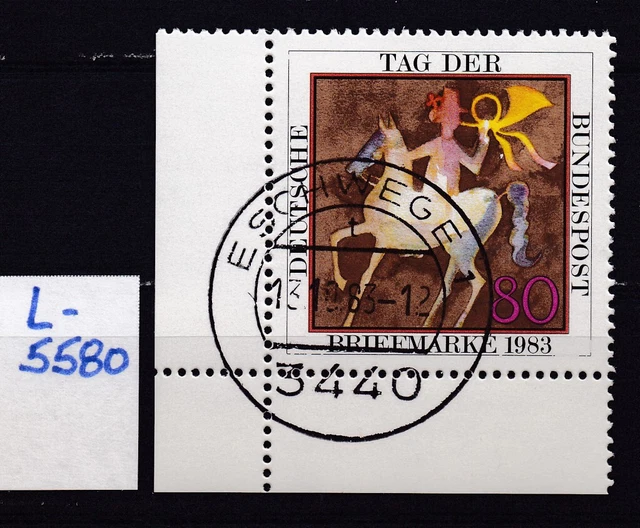 BRD - Mi 1192 - EST Ersttag -  Vollstempel Eschwege - Eckrand - Ecke 3 - L5580