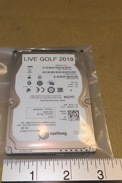 Golden Tee LIVE golf arcade game replacement hard drive 2019 courses