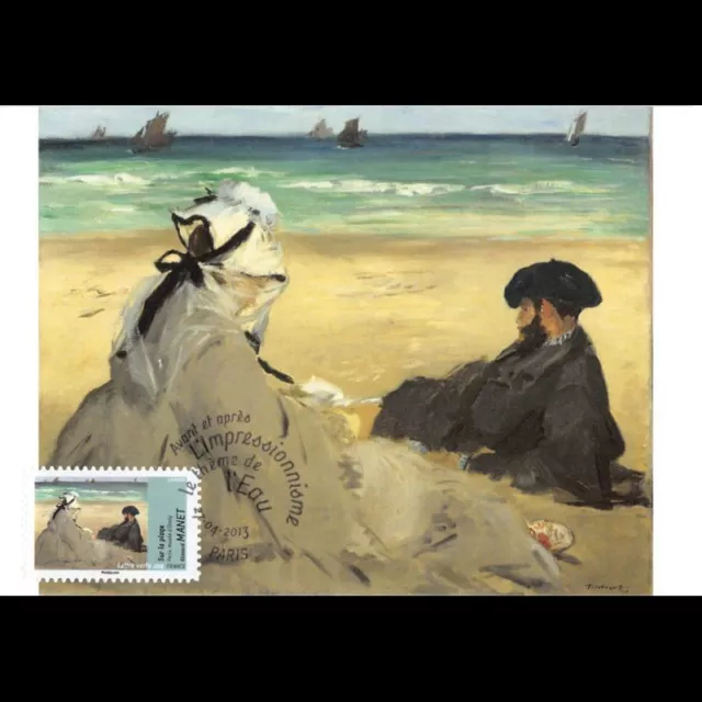 CM - Impressionnisme, Edouard Manet, oblit 27/4/13 Paris