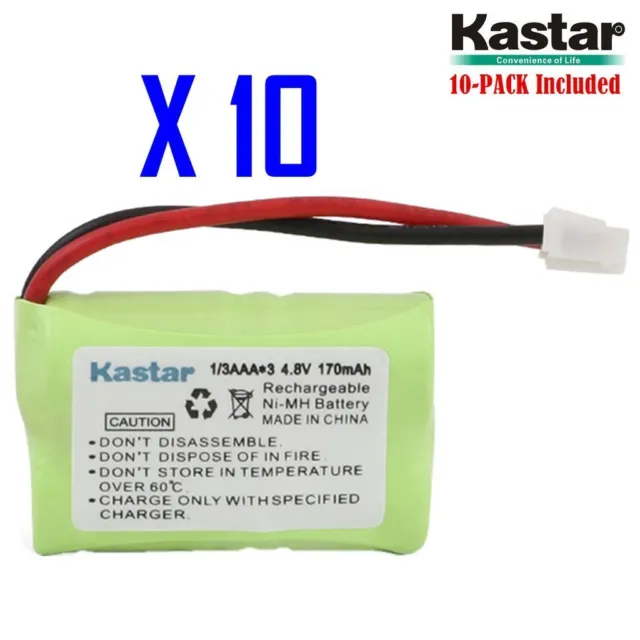 10 x Kastar Battery for SportDog SD-400 800 FR-200 200P PetSafe Yard PDT00-12470