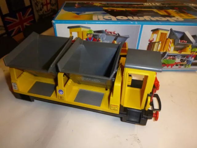 Playmobil Kipplore 4116 von 1995 Güterwaggon in gelb RAG(art.2839)