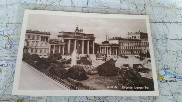 Brandenburger Tor Berlin AK Postkarte 0760