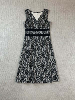 AA Studio AA sz 6  dress aline vneck lace floral Aline Evening Gown Dress