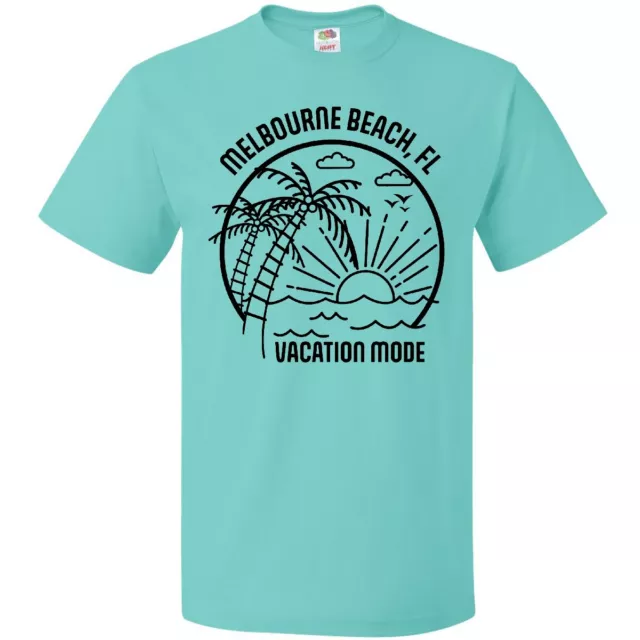 Inktastic Summer Vacation Mode Melbourne Beach Florida T-Shirt Sunshine Fun Sand